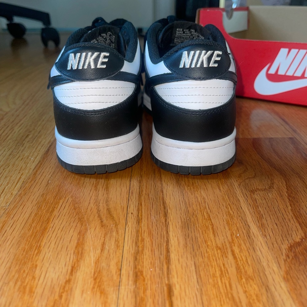 Nike Dunk Low Retro White and Black Size 8 Womens - Picture 4 of 6